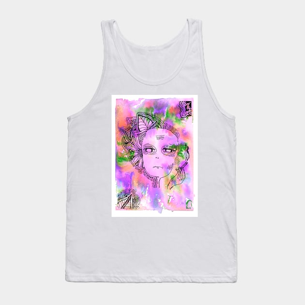 Chill alien Tank Top by destinybetts